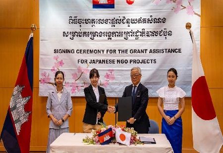 Japan Grants $493K to Boost Education in Kampong Thom